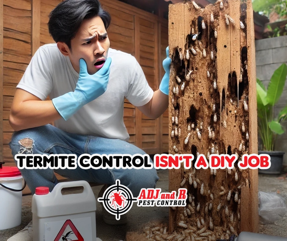 Say goodbye to termites the right way! 1 termite control by adj and r pest control